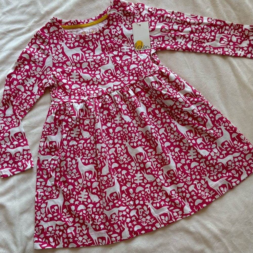 Long-Sleeved Fun Jersey Dress